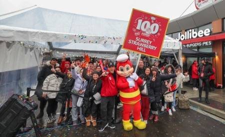  Jollibee Ranks as Second Fastest-Growing Restaurant Brand in the World