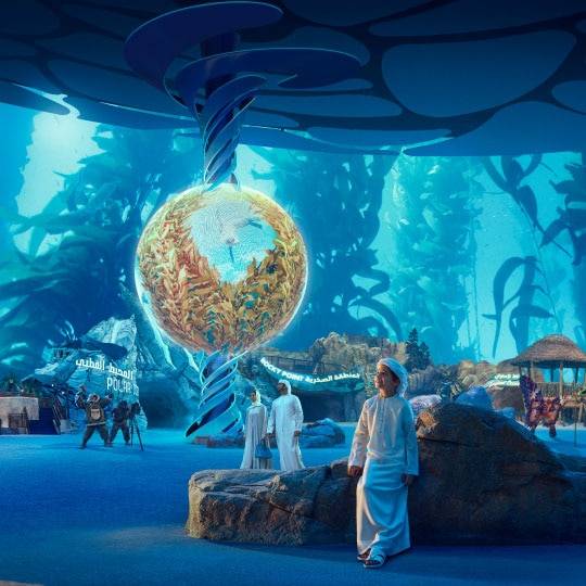 SeaWorld® Yas Island, Abu Dhabi crowned the Largest Indoor Marine-Life Theme Park by Guinness World Records™