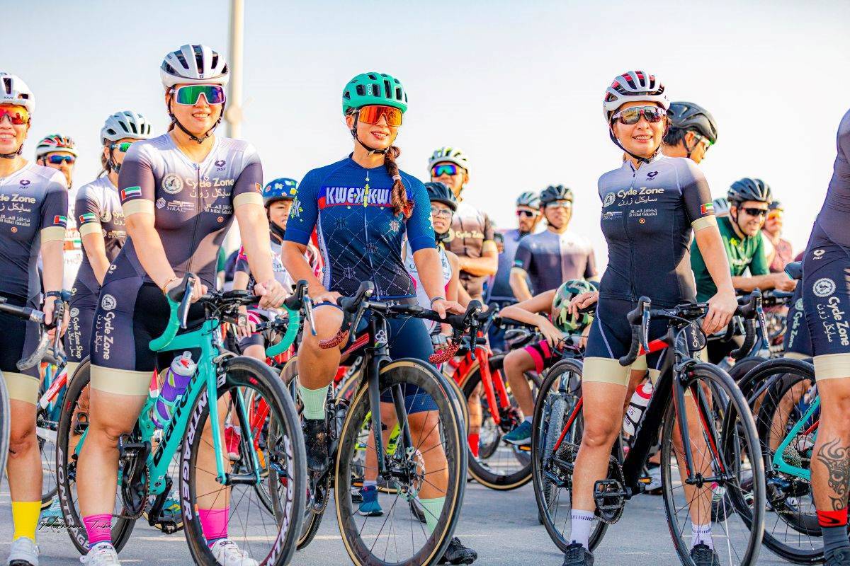 The inaugural FAB cycling festival come to Abu Dhabi