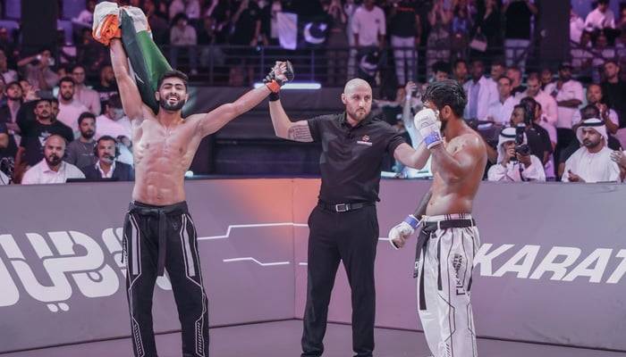Dubai fight: Pakistan's Shahzaib Rind beat Indian's Rana Sing in first round