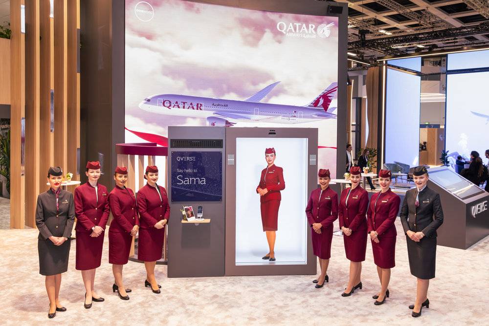 World first: Qatar Airways launches AI enabled digital crew member named Sama 2.0 