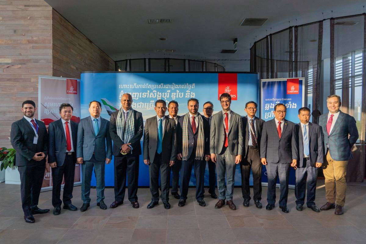 New flight: Emirates connects Dubai to Phnom Penh, Cambodia