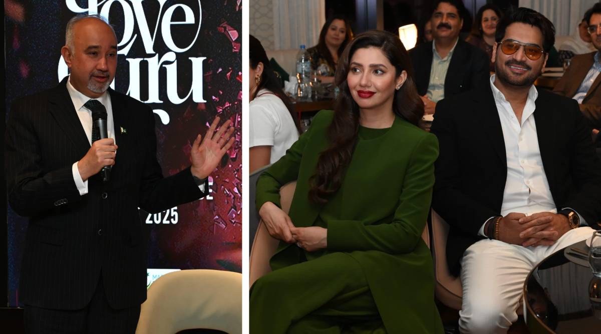 Mahira Khan and Humayun Saeed