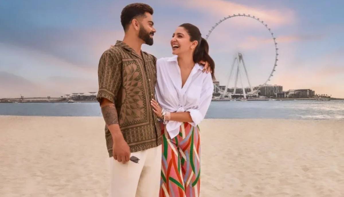 Virat Kohli and Anushka Sharma