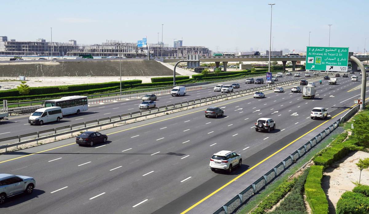 Dubai traffic