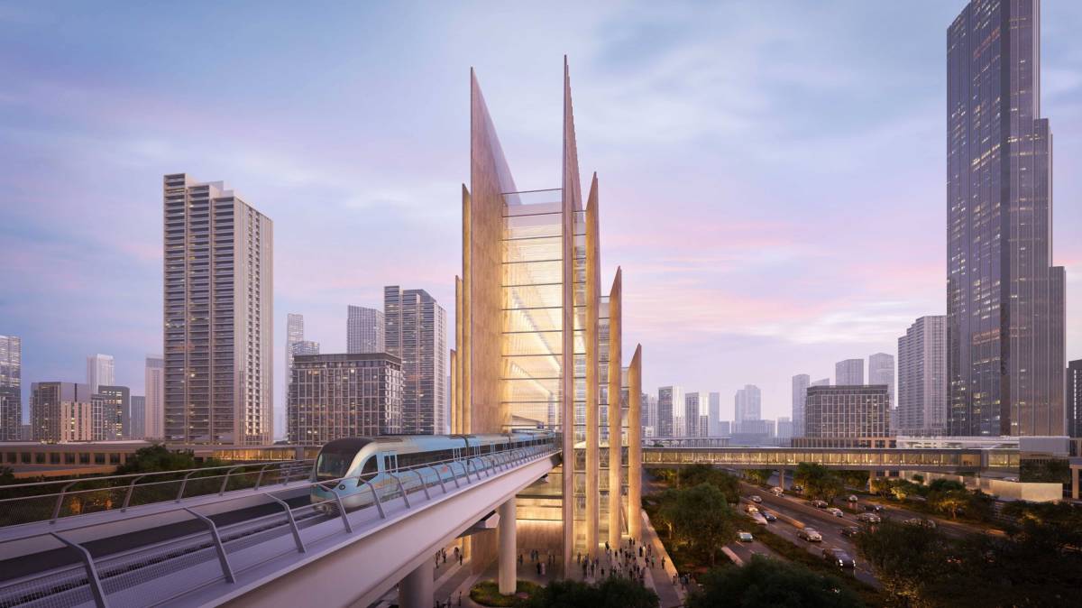World\'s tallest metro station