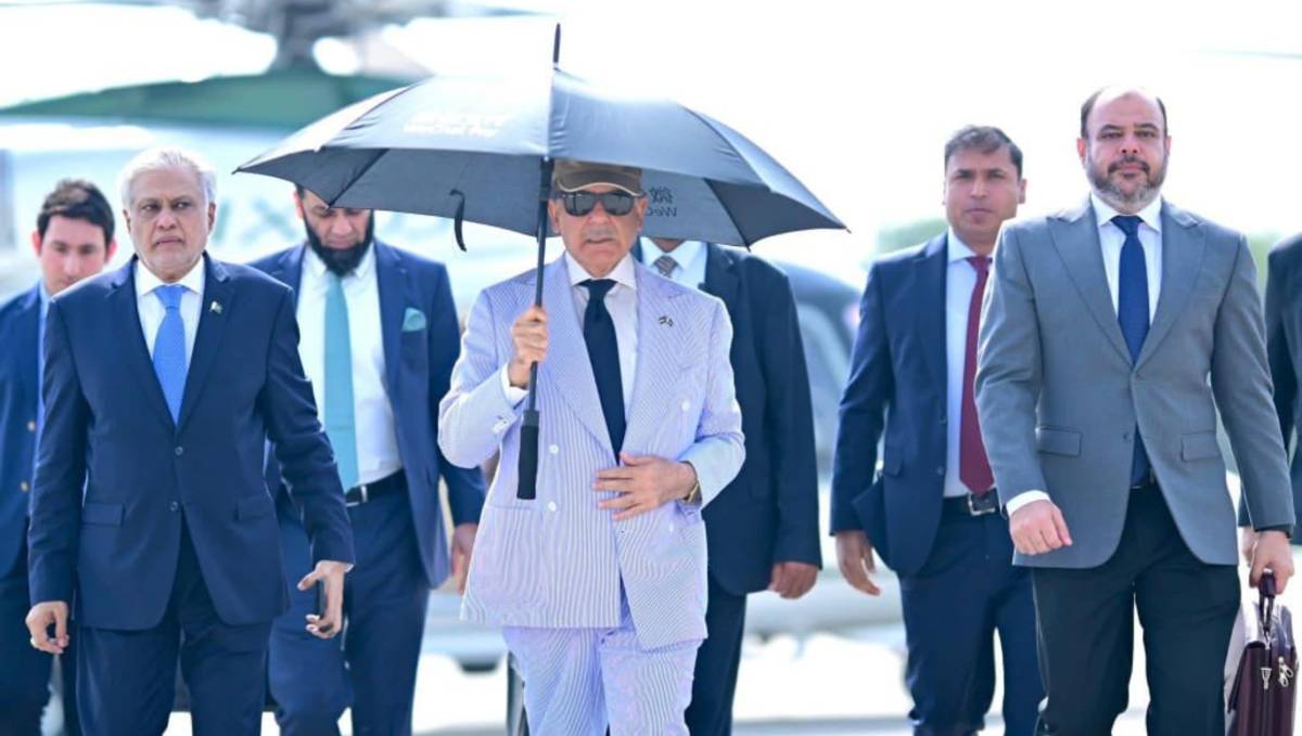 Shehbaz Sharif in UAE