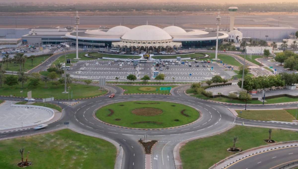 Sharjah, Dubai airport