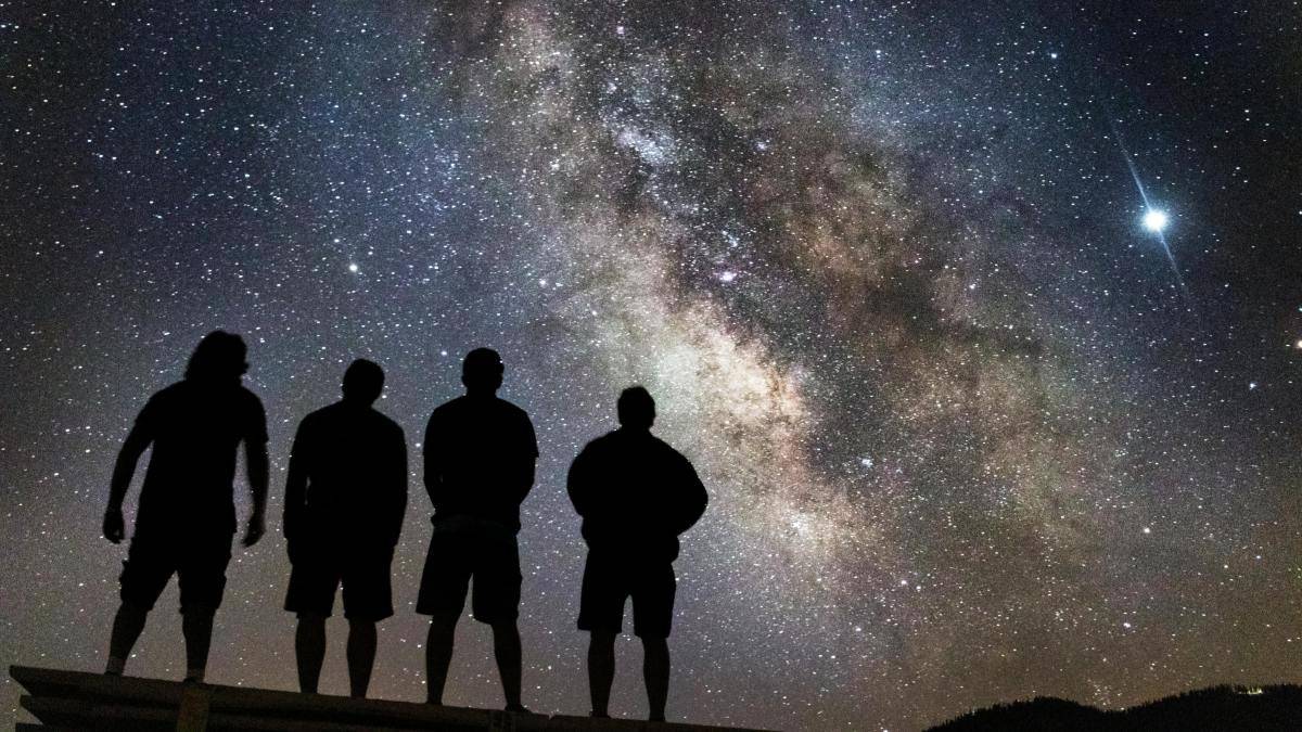 Milky way in UAE