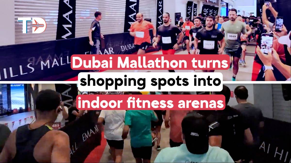 Dubai Mallathon turns malls into fitness tracks for all ages