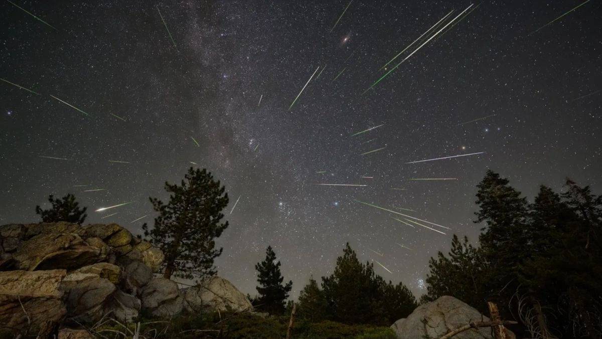 Perseid meteor shower