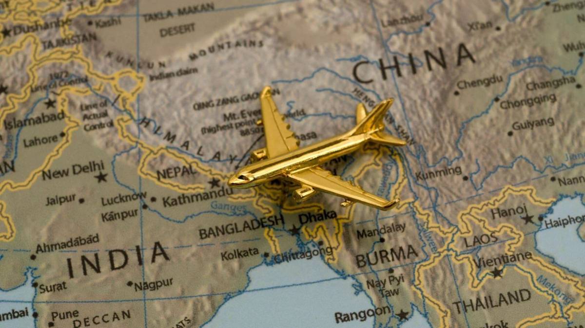 India China flights