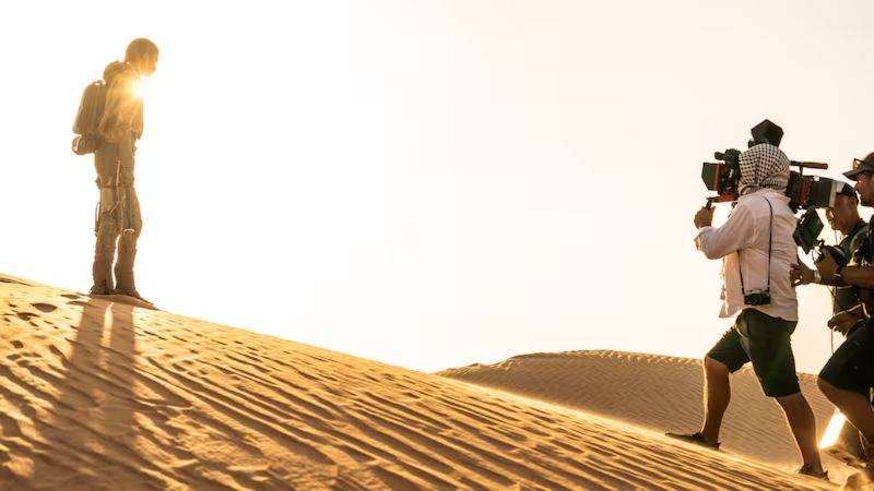 Dune filming in Abu Dhabi