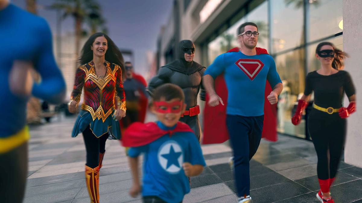City Walk Superhero Run