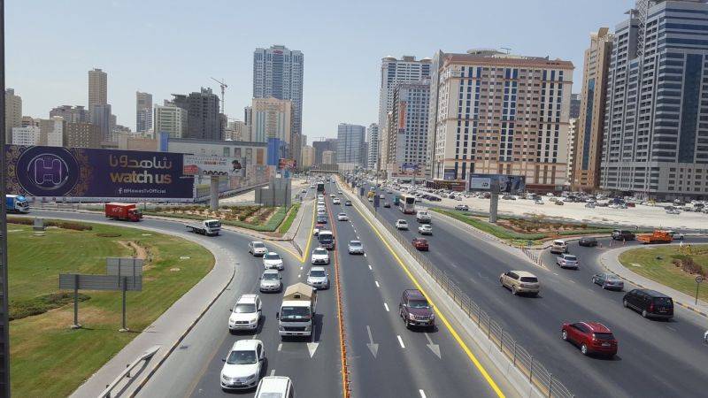 Sharjah traffic