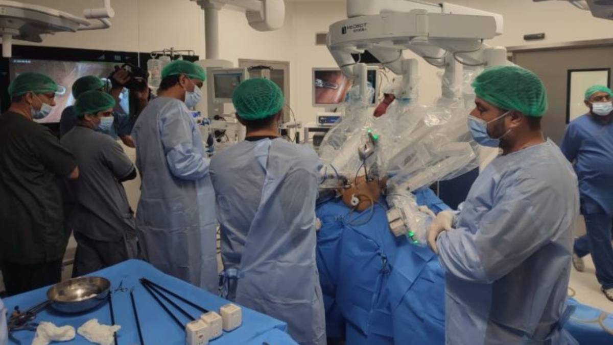 Pakistan robotic surgery