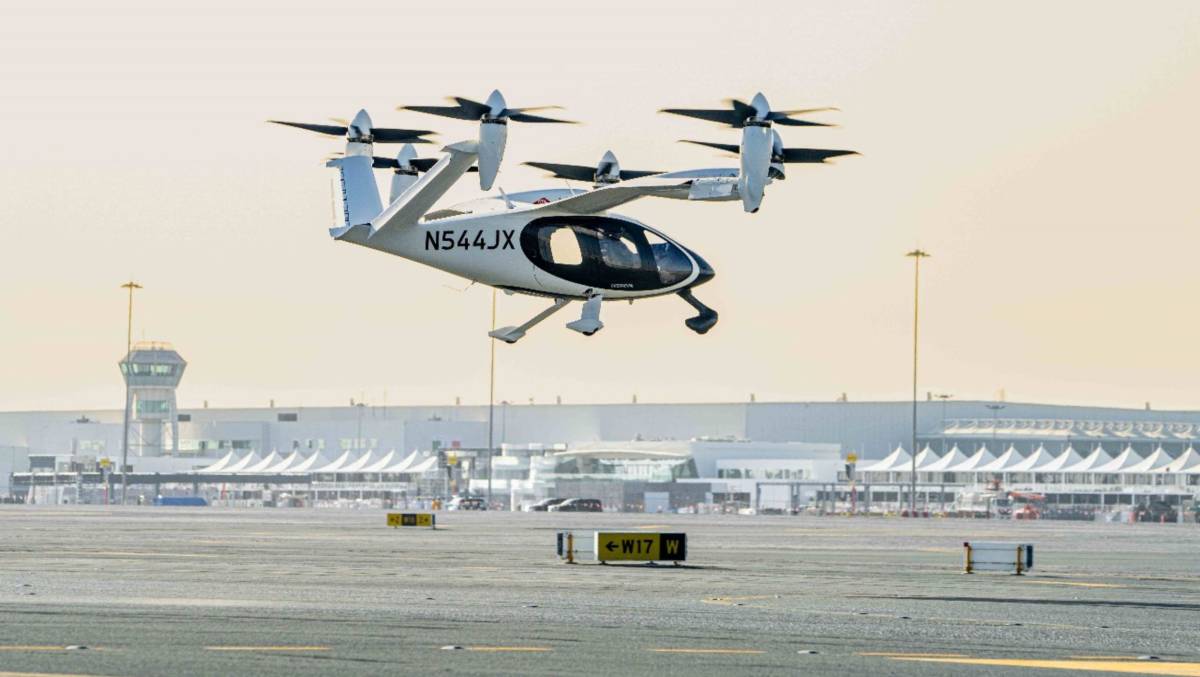 Dubai flying taxi