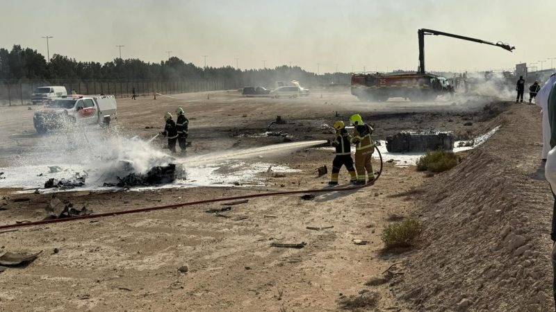 Tejas crash Dubai Airshow