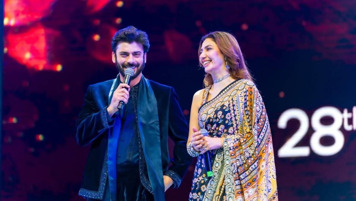 Fawad Khan and Mahira Khan