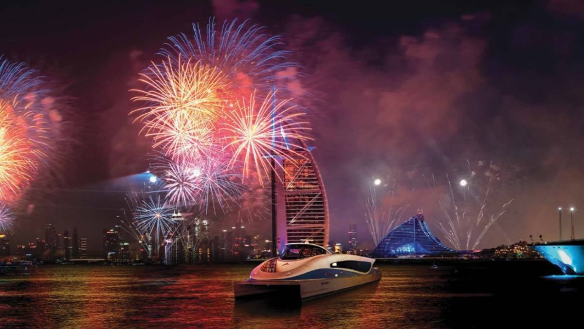 New Year fireworks