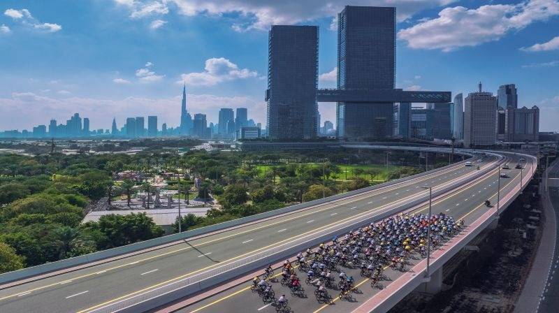 Dubai cycling