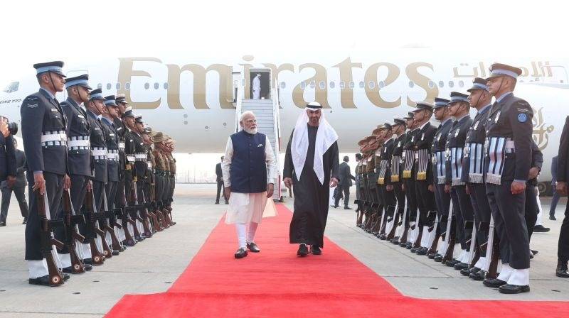 UAE President India visit 
