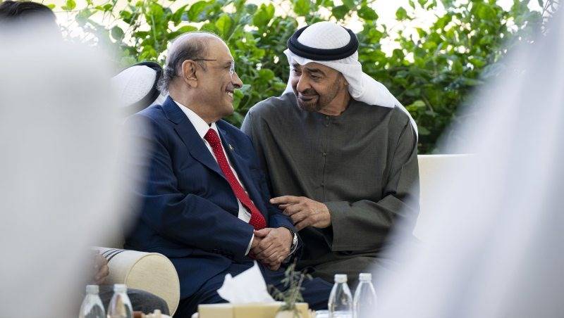 President Zardari UAE