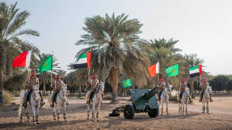 Dubai Police iftar cannon