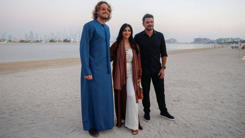 Tsitsipas Wawrinka Ramadan Iftar Dubai