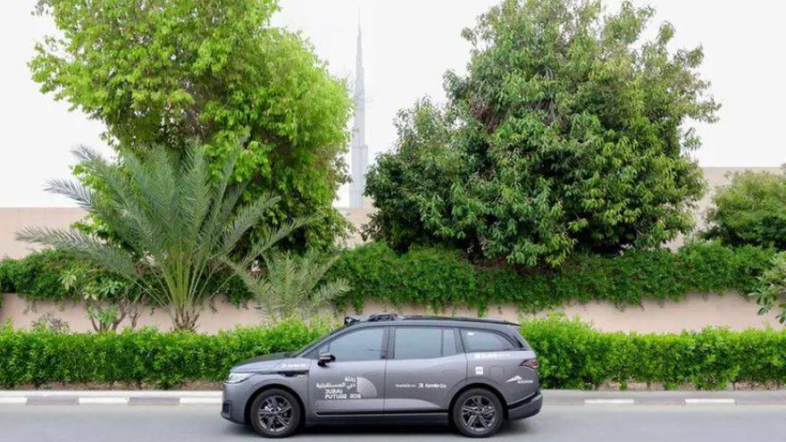 Dubai driverless taxis