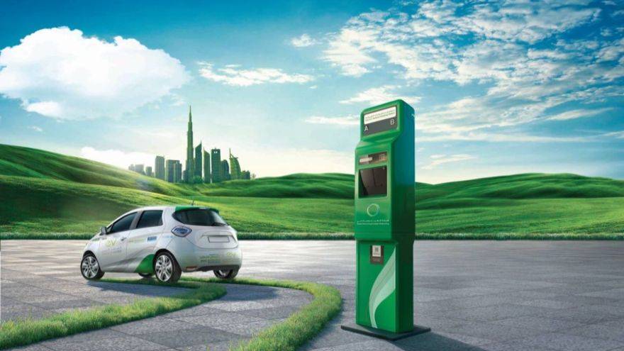 Dubai EV charging