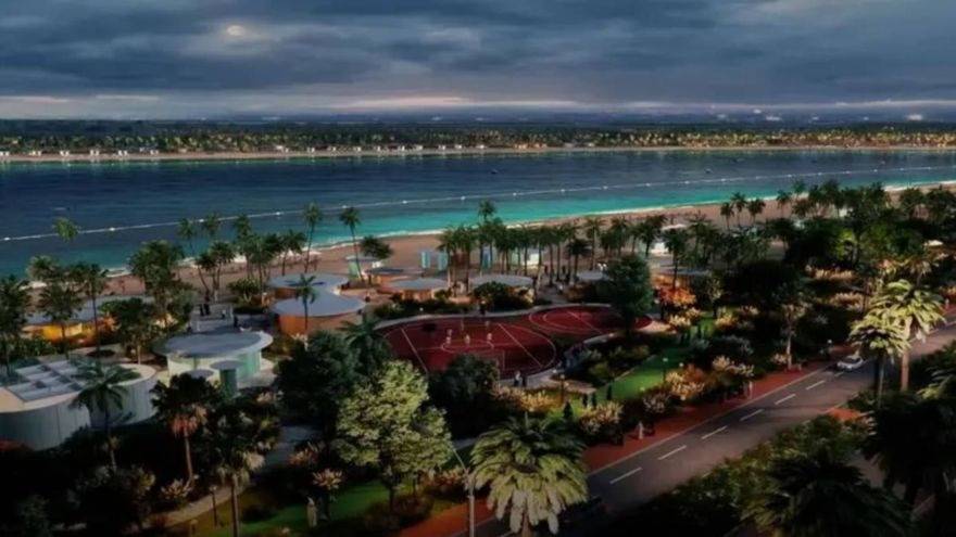 Dubai women beach