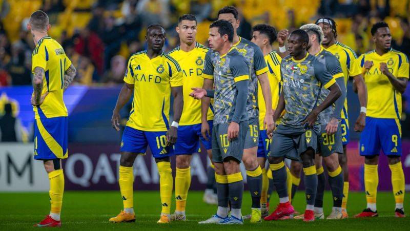 Al Wasl vs Al Nassr in Dubai