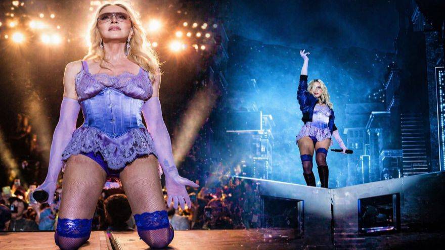 Madonna Coachella dress