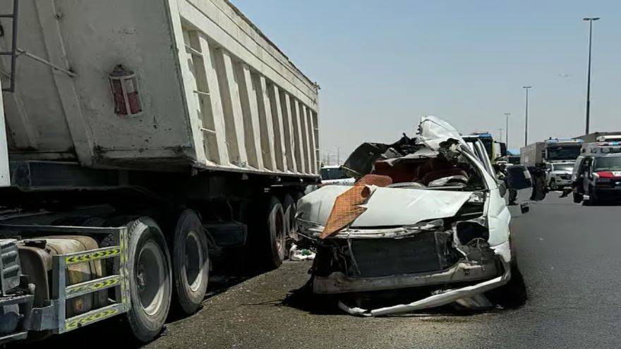 Dubai car crash