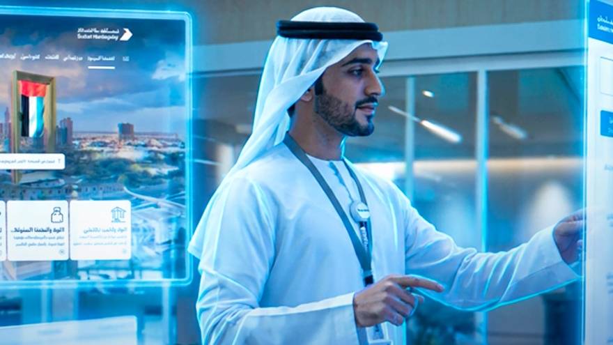 Dubai AI virtual spokesperson