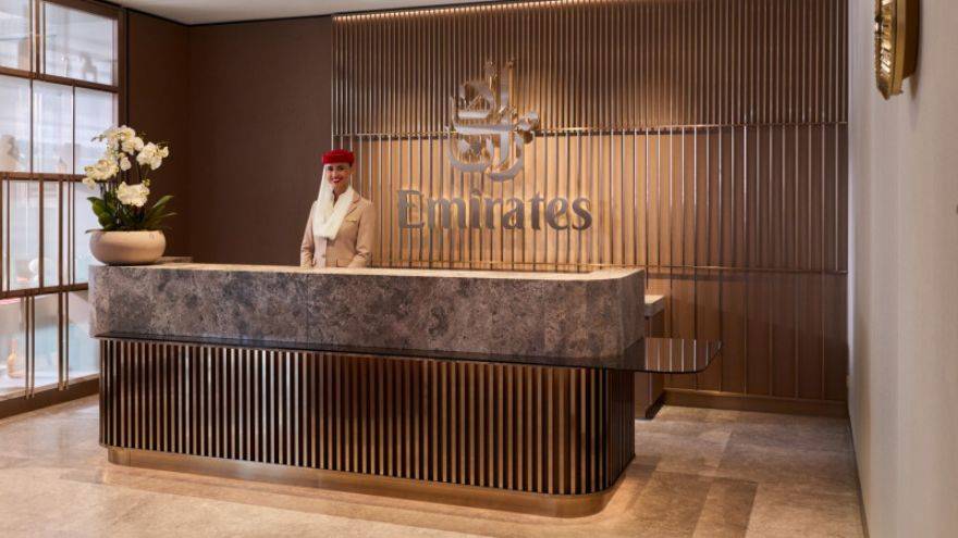 Emirates lounge