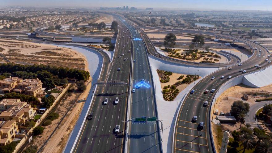 Dubai bridge