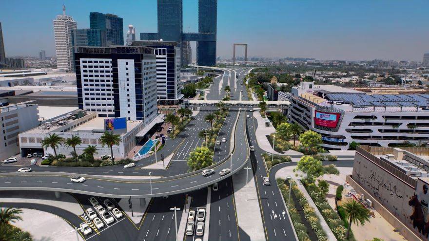 Dubai bridge