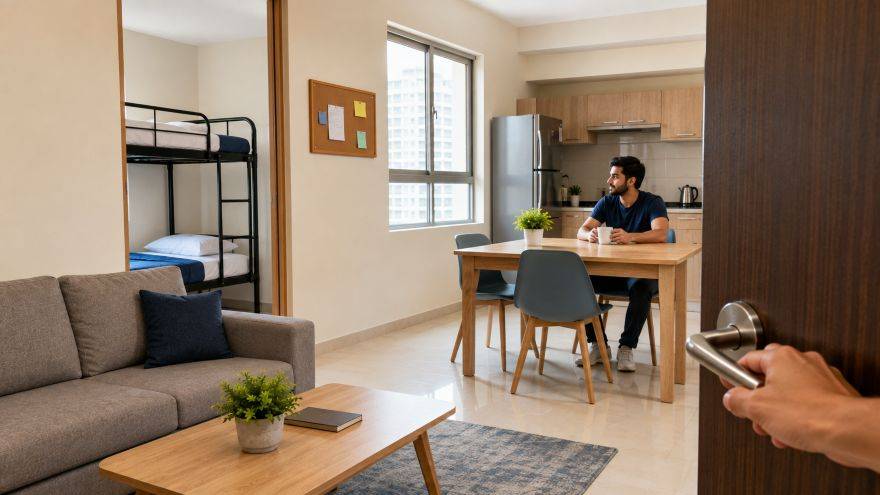 Dubai shared housing