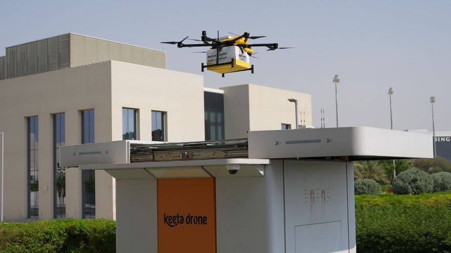 Dubai drone delivery
