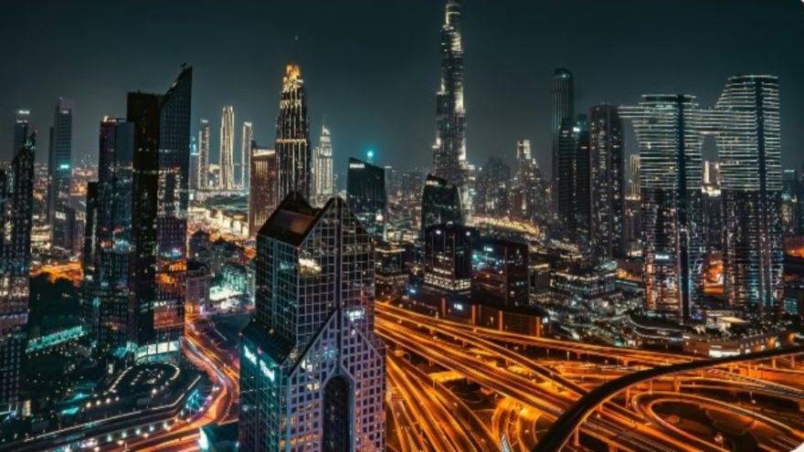 Dubai lighting