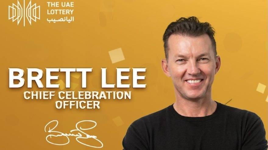 Brett Lee UAE Lottery