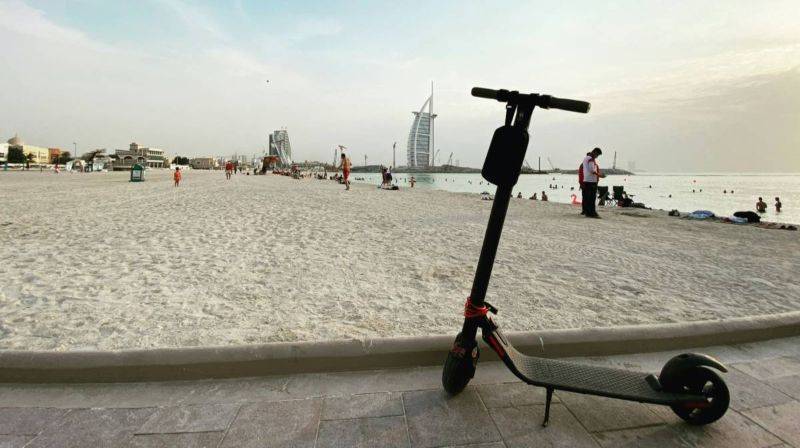 Dubai e-scooter
