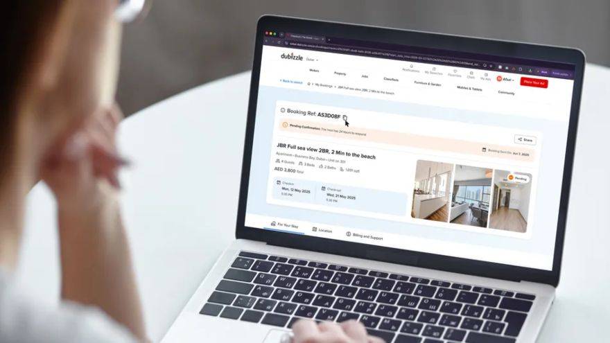 Dubizzle direct holiday-home bookings